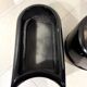 Luigi Colani set of 3 room dividing black planters 1970’s