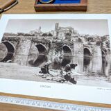 Limoges, Haute-Vienne, photo plate printed in 1942. By Auclair.