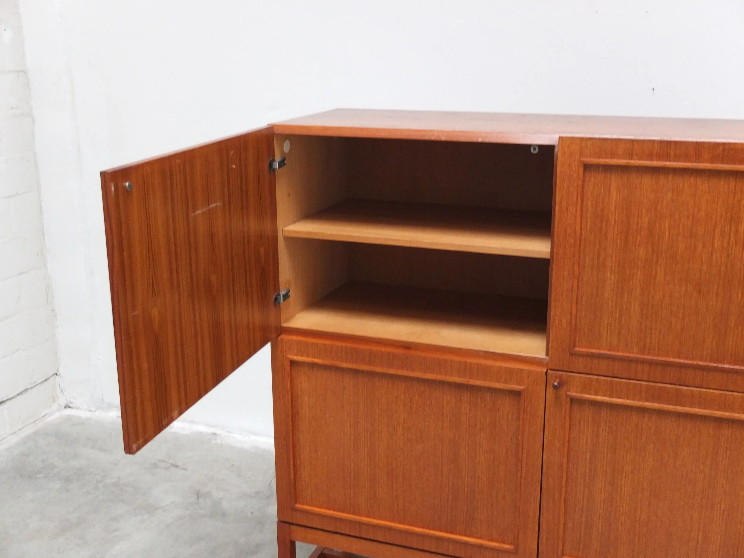 Decorative bar cabinet by Oswald Vermaercke for V-Form, 1966