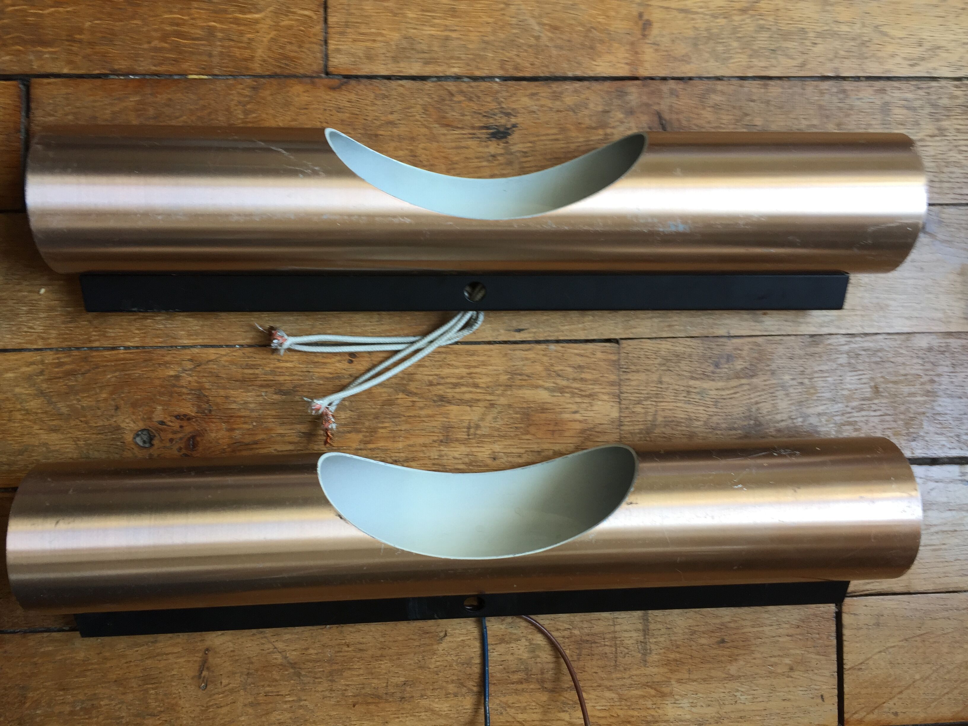 Pair of Fuga Raak sconces by Maija Liisa Komulainen