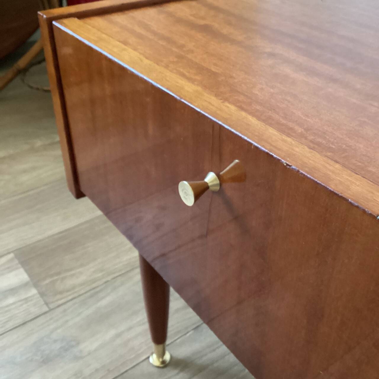 Vintage bedside table