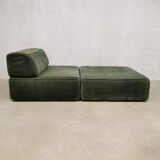 Midcentury design modular sofa daybed lounge bank team ag cor