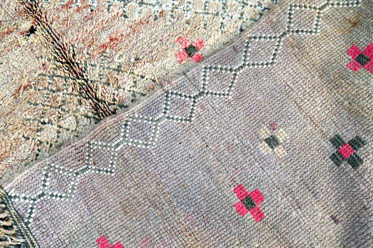 Tapis Marocain Berbère vintage Zemmour
