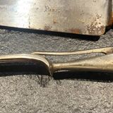 Silver-plated serving cutlery for leg of lamb