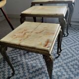 Brass style coffee table