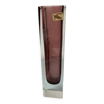 Murano glass vase
