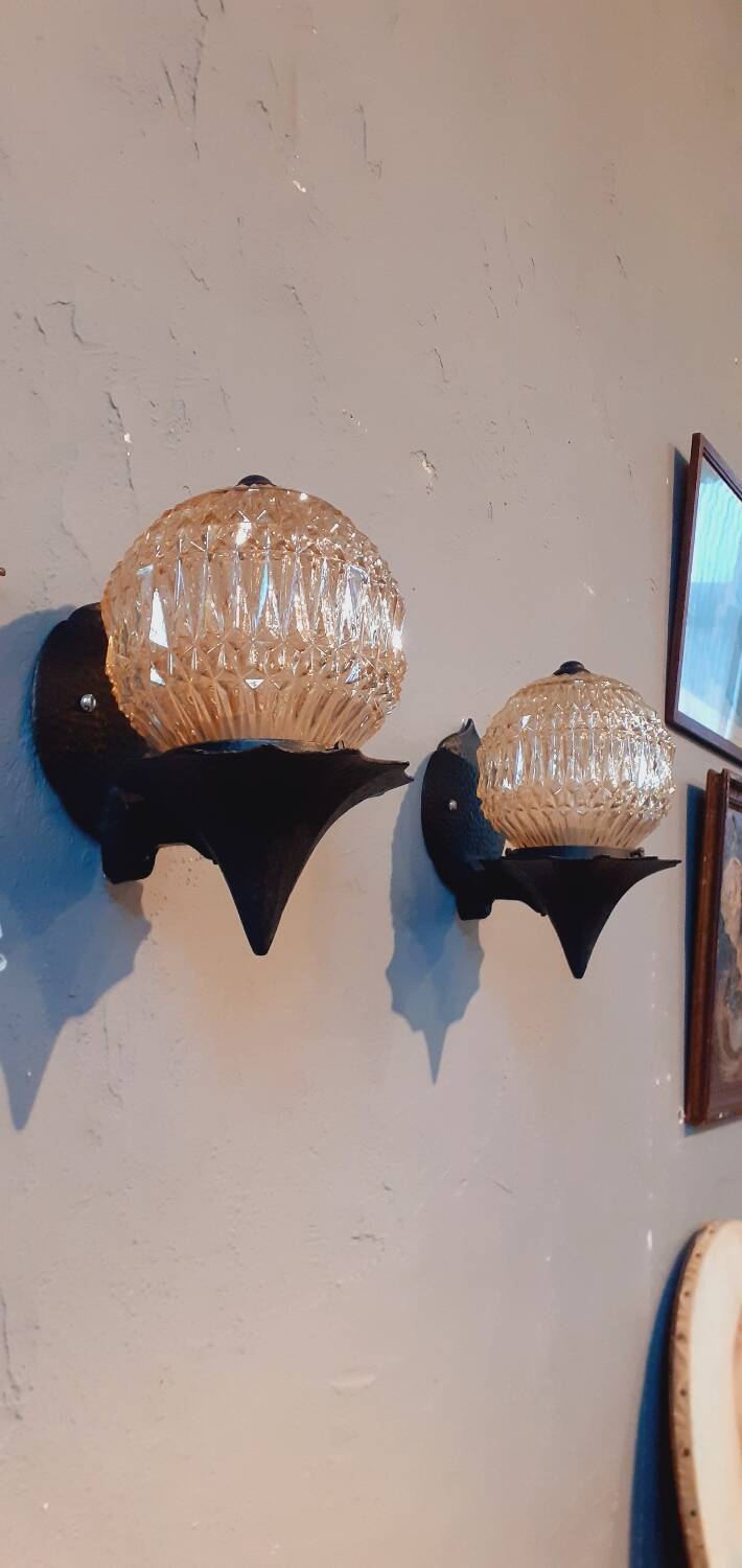 Pair Of Vintage Wall Lamps 70s/80s Italian Design