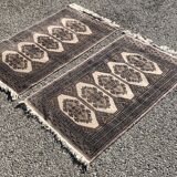 Pair of rugs from Pakistan - Dimensions: 0.64 X 1.04 cm
