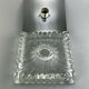 60s 70s lamp light wall lamp Hustadt Leuchten ice glass space age design 60s