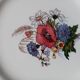 6 flat plates in earthenware of sarreguemines model agreste