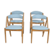 Model 31 Dining Chairs by Kai Kristiansen for Schou Andersen, 1960s, Set of 4