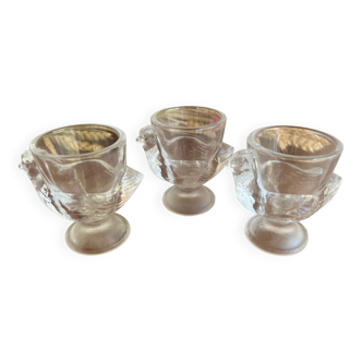 3 vintage hens