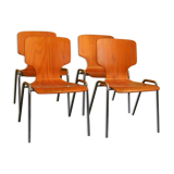 Lot de 4 chaises