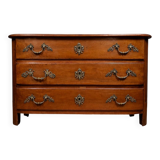 Antique curved commode in solid wood – Louis XIV / Louis XV period - 18th century