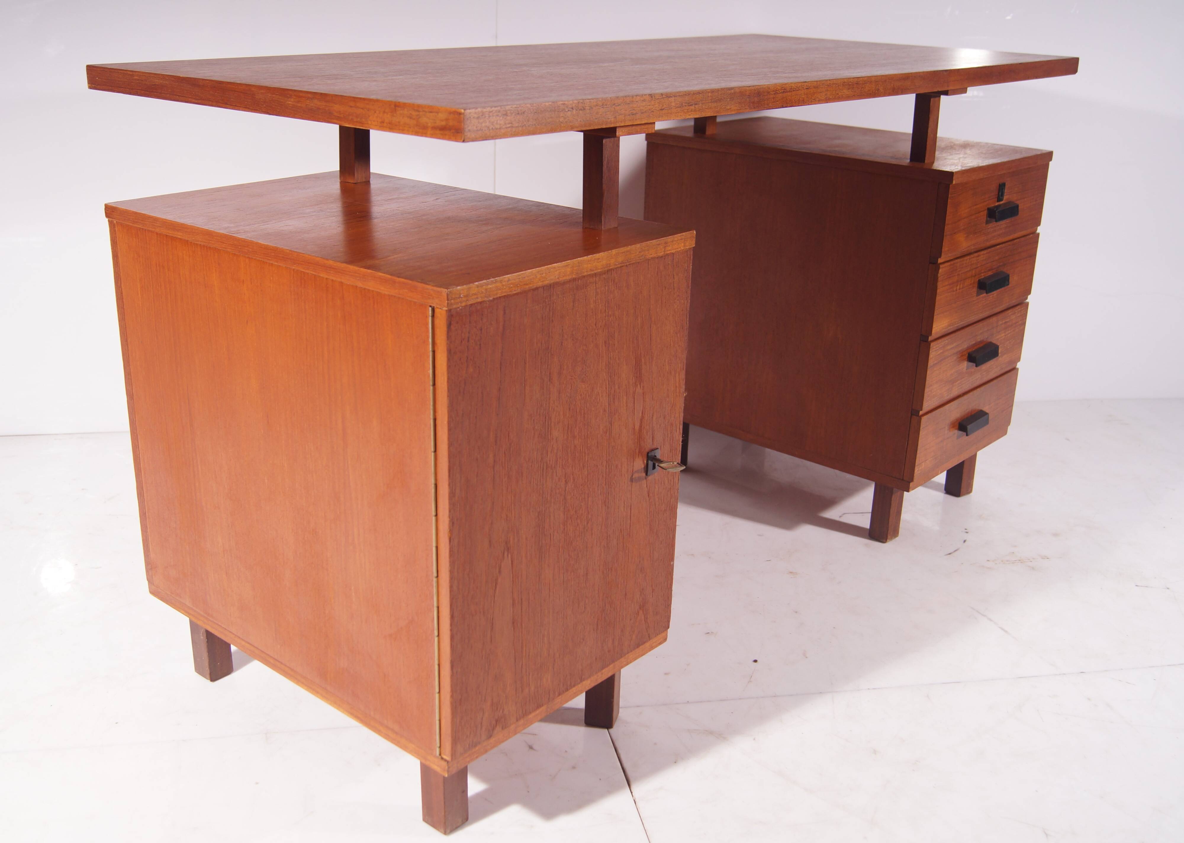 Teak Desk - Adjustable. 60's