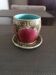 Cup and saucer in glazed ceramic end 19th