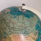 Vintage globe 1979 terrestrial Taride twisted metal 35 cm
