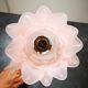 Wall lamp old tulip glass paste pink porcelain