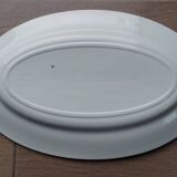 Plat de service ovale Terre de fer Salins