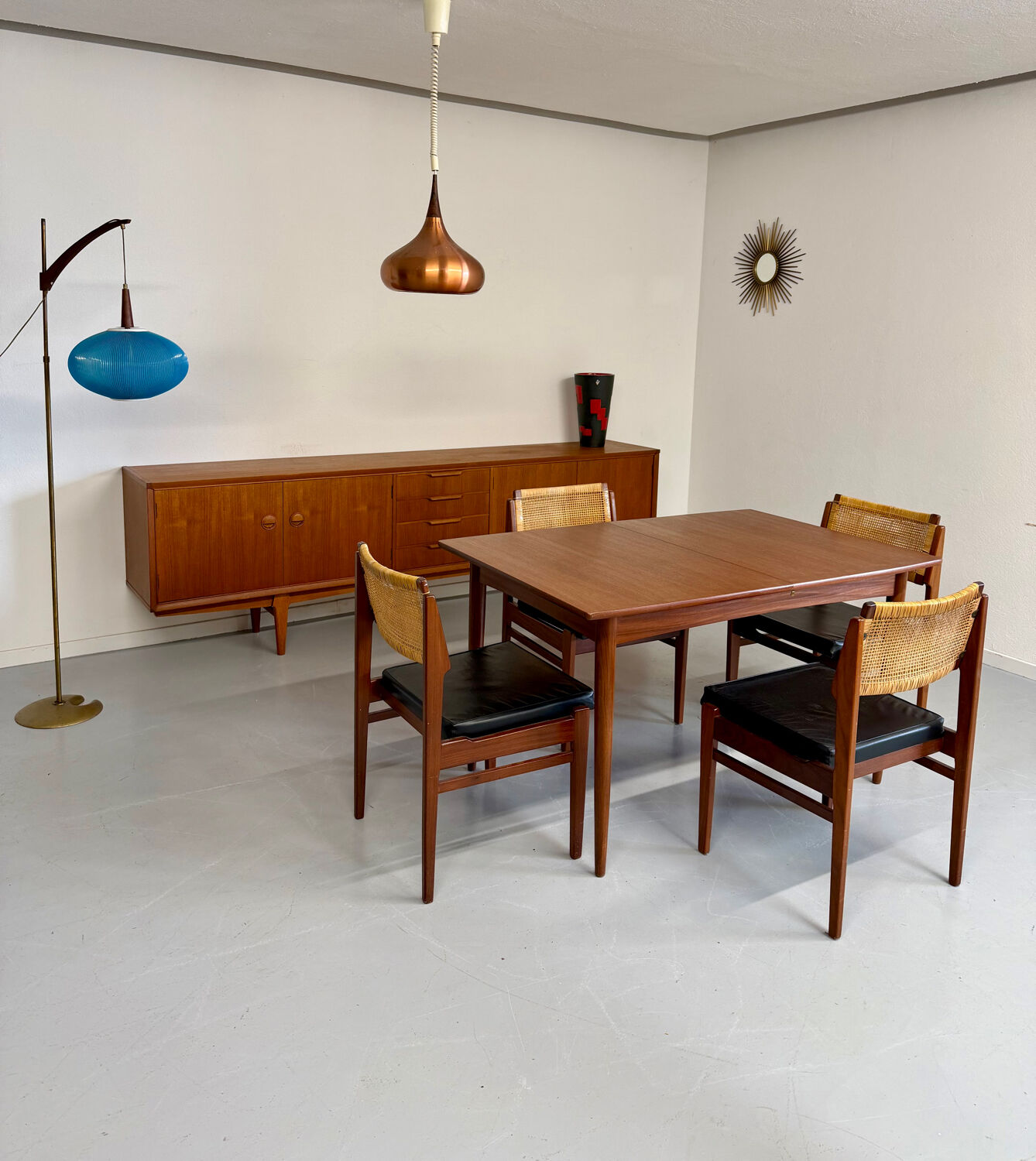 Vintage Scandinavian sideboard designed by Marten Franckena Fristho.