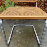 Suite of 4 vintage Chairs model Cesca designed by Marcel Breuer Design