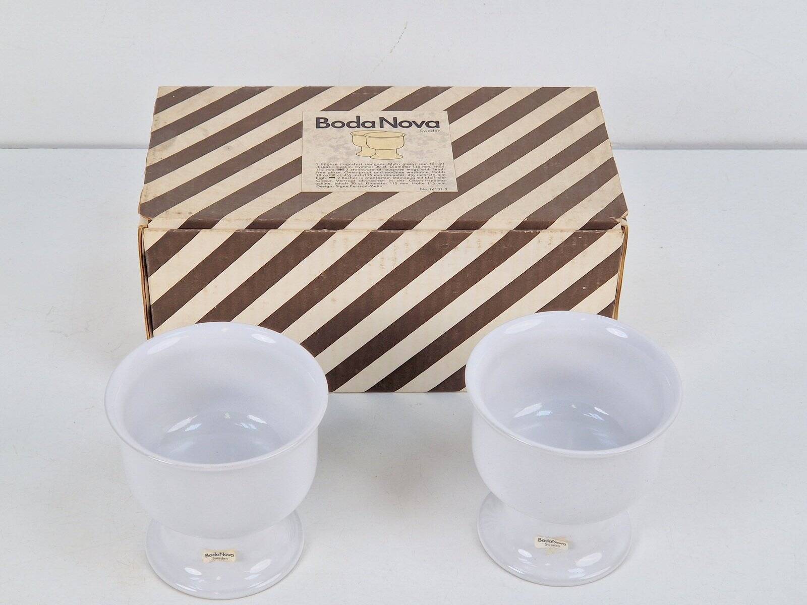 Nova Multipot Bowls by Signe Persson Melin for Kosta Boda, 1970s, Set of 2