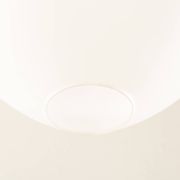 Italian mid century modern opaline glass pedant lamp, 1970s
