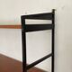 Vintage wood and plastic wall shelves
