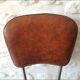 Paire de chaise vintage skaï imitation croco