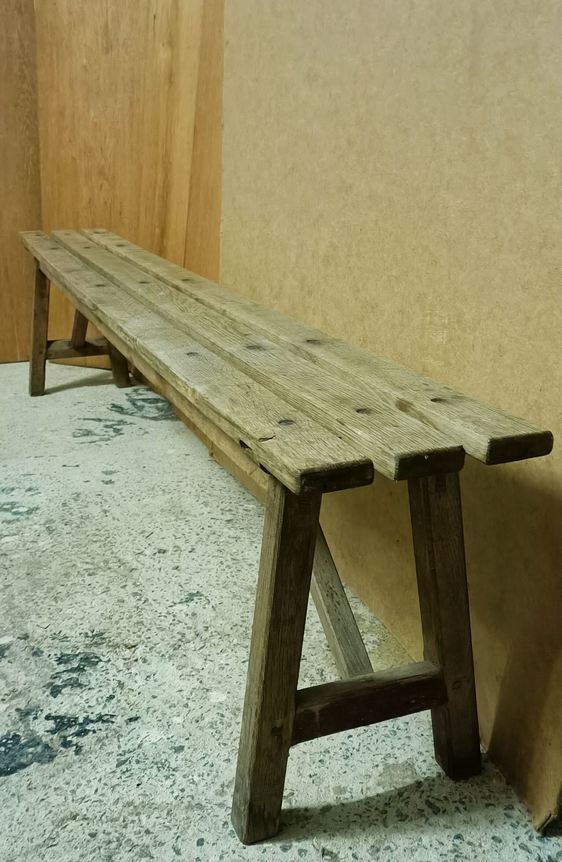 banc de ferme ancien
