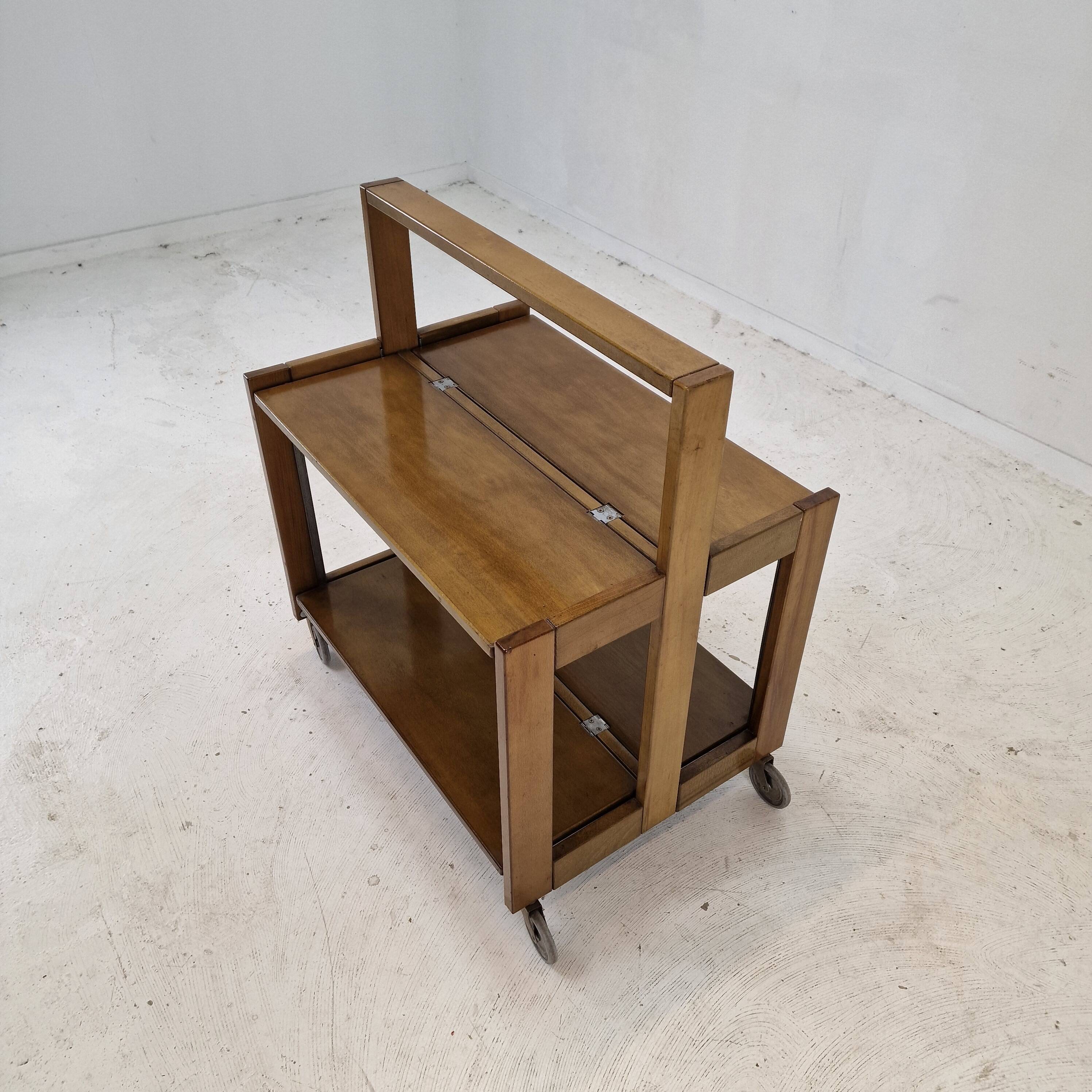 Italian Folding Trolley by Carrello Tobia for Ciatti Brevettato, 1960's