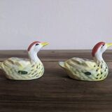 Duck salt and pepper shakers