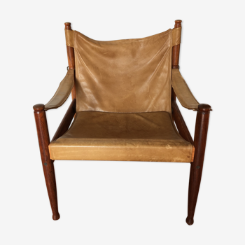 Fauteuil Sahara Erik Wortz pour Niels Elersen (1960)