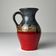 Vintage ceramic vase, West Germany, 1970.