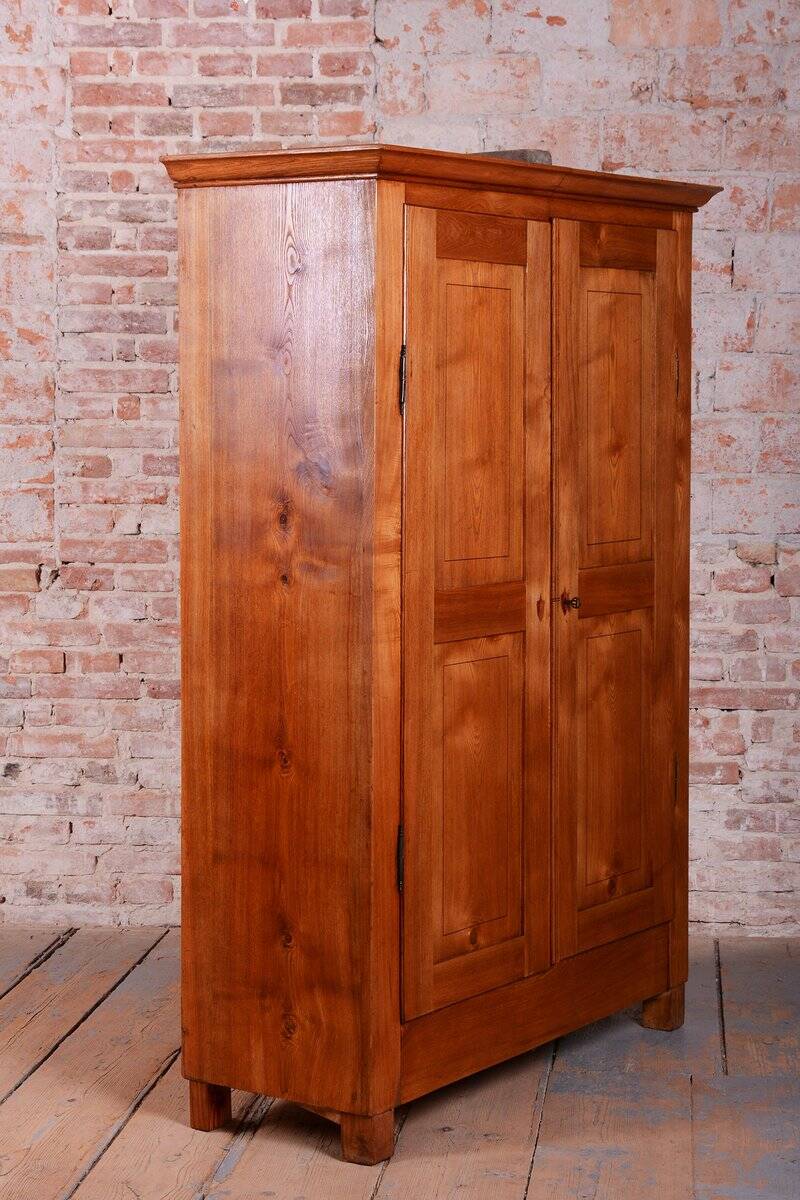 Neo-Classical Wardrobe in Ash, Czech, 1820s