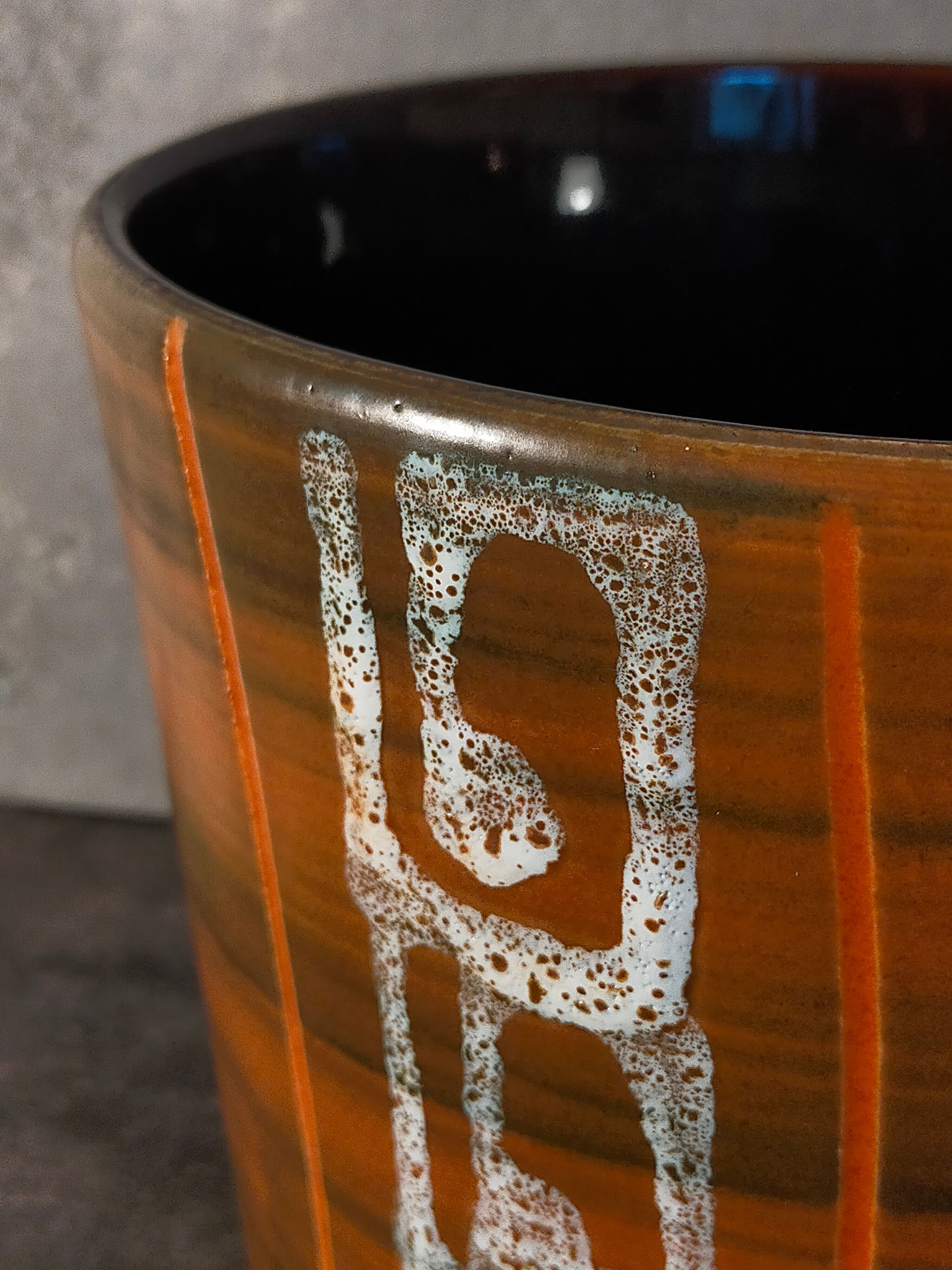 Ceramic pot cover 50s