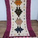 Handmade Moroccan Berber carpet 256x150cm