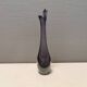 Purple/transperent Beak vase in mouth-blown glass of high quality. Danish design