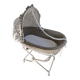 Wicker bassinet on legs