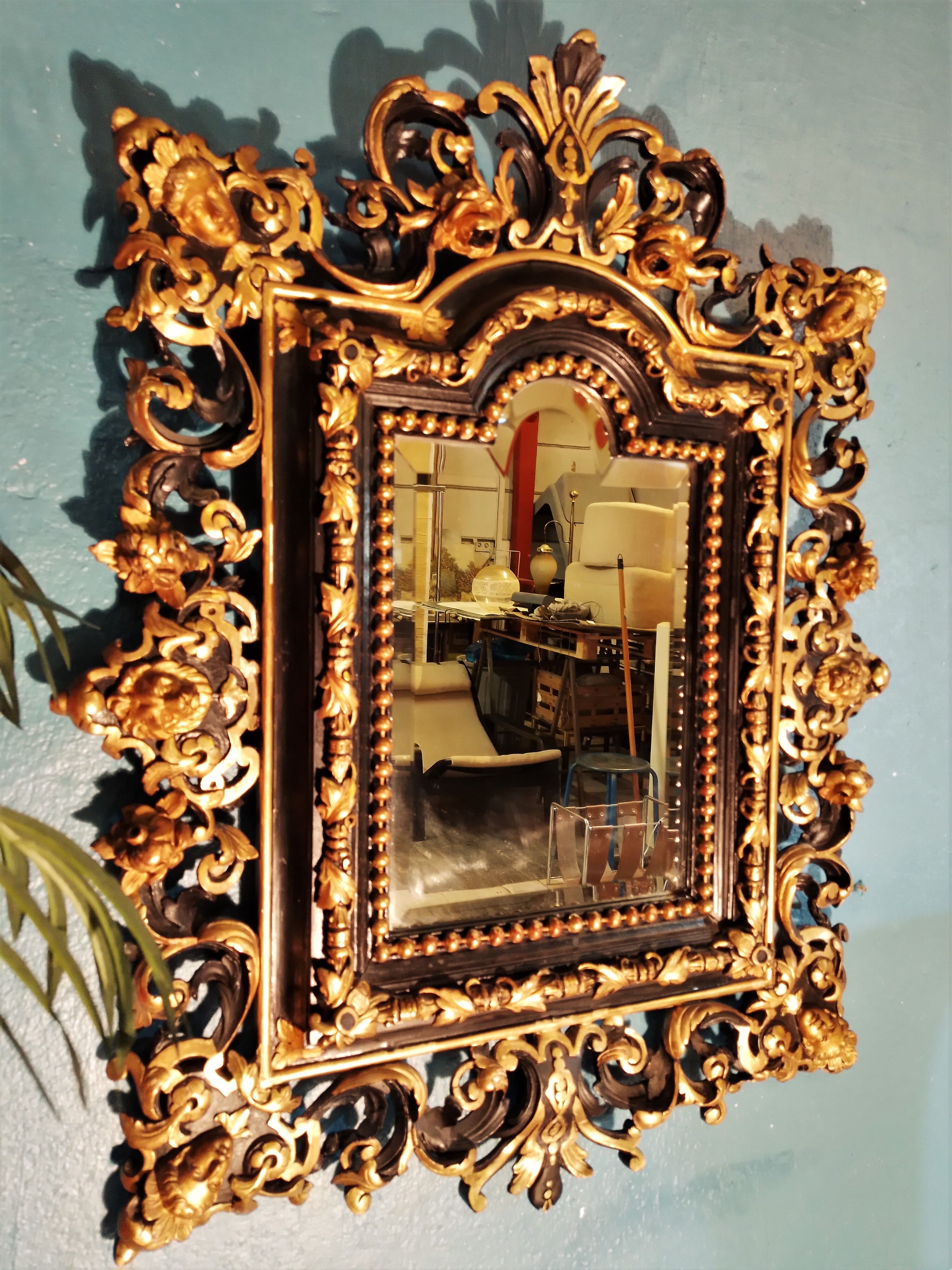 Baroque mirror Italy XIXth century