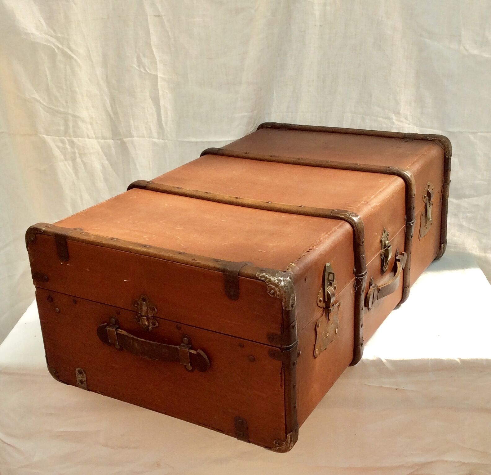 Vintage travel trunk