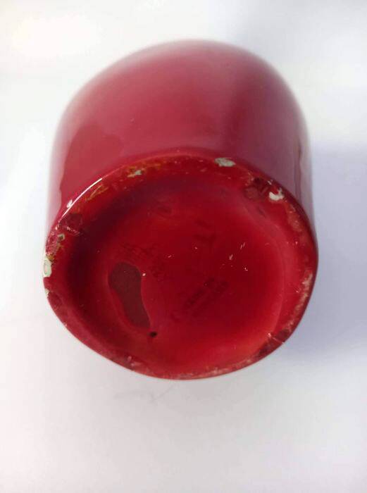 Vintage Eosin Vase • Porcelain • Fürtös György • Zsolnay • 1960