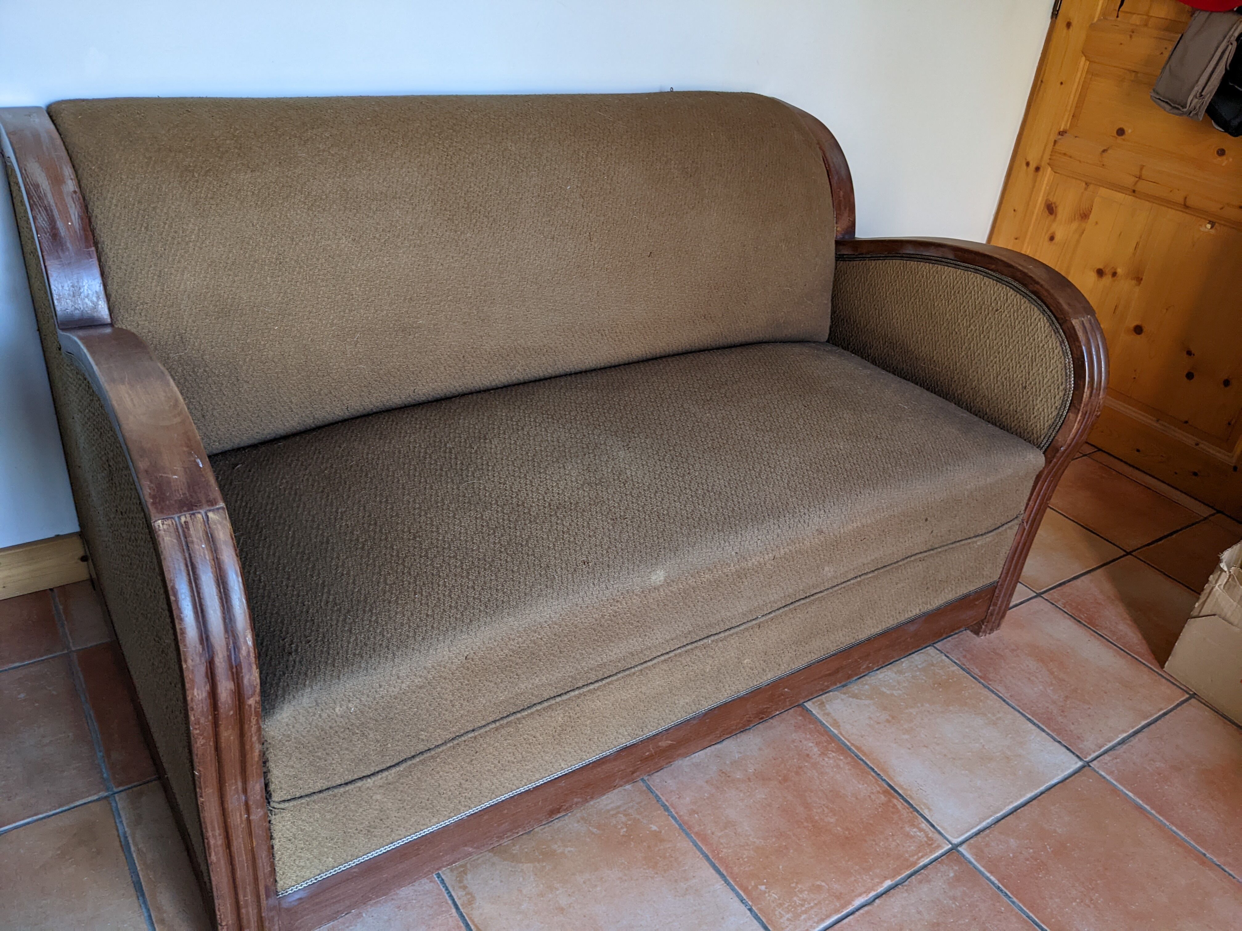 Vintage sofa bed
