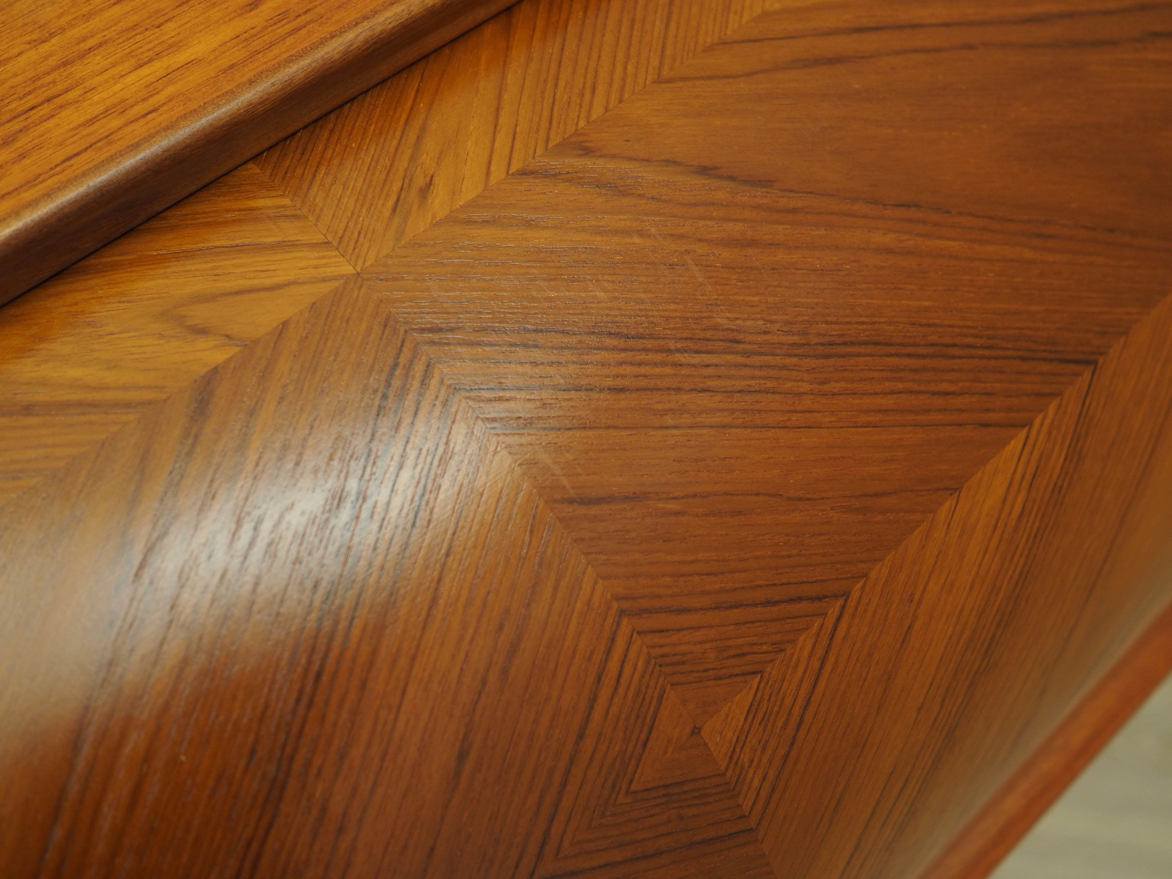 Teak secretary, Danish design, 1970s, production Denmark