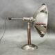 1930s Bauhaus Chrome Table Lamp with Beech Handle, Czechoslovakia