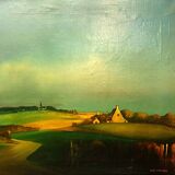 Staf STIENTJES (1883-1974) oil on canvas - Signed lower right