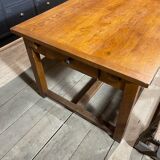 Oak farmhouse table