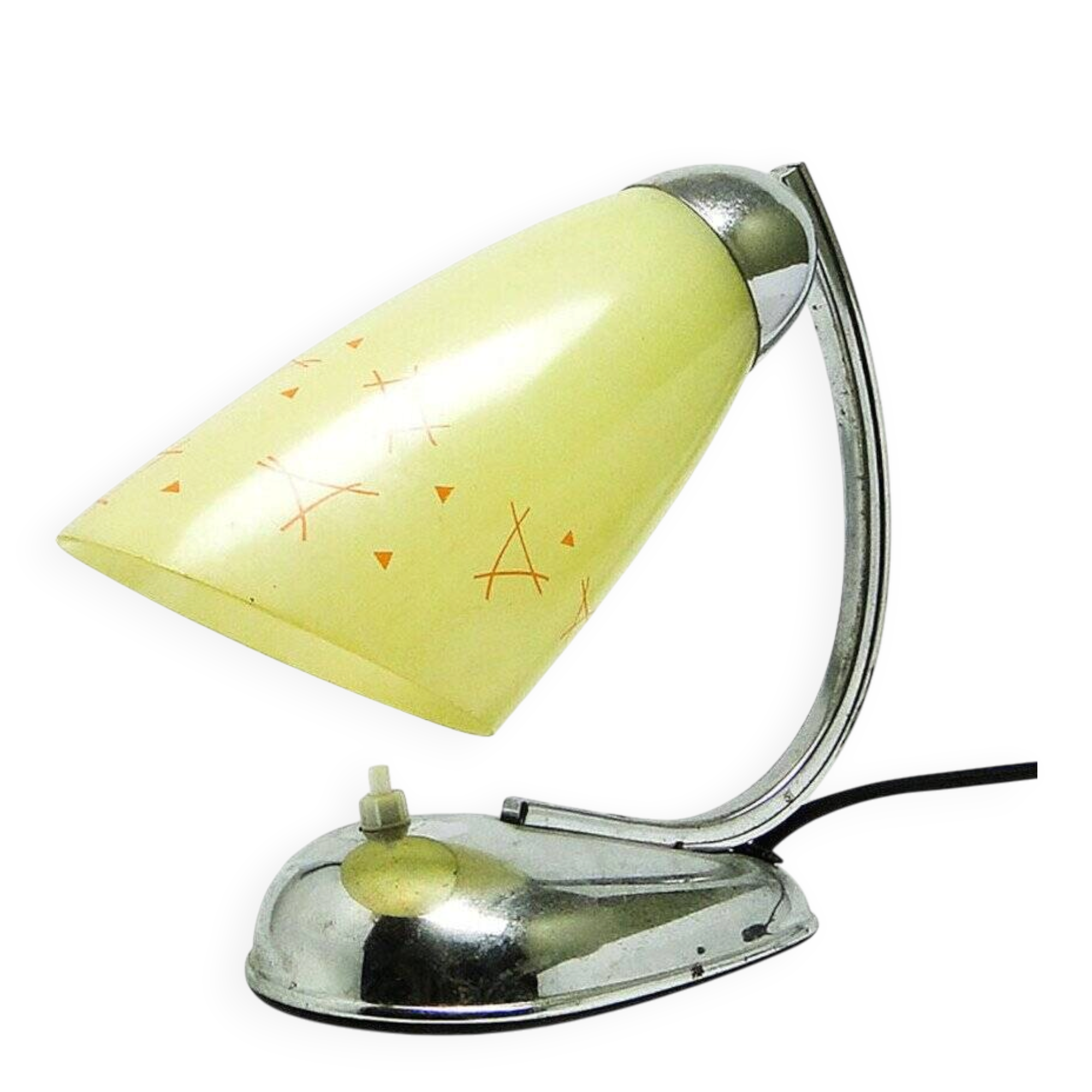 Lampe de nuit par J. Hurka, Napako, Tchécoslovaquie, années 1960.
