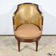 Beech Swivel Office Armchair, Louis XVI style – Late 19th century