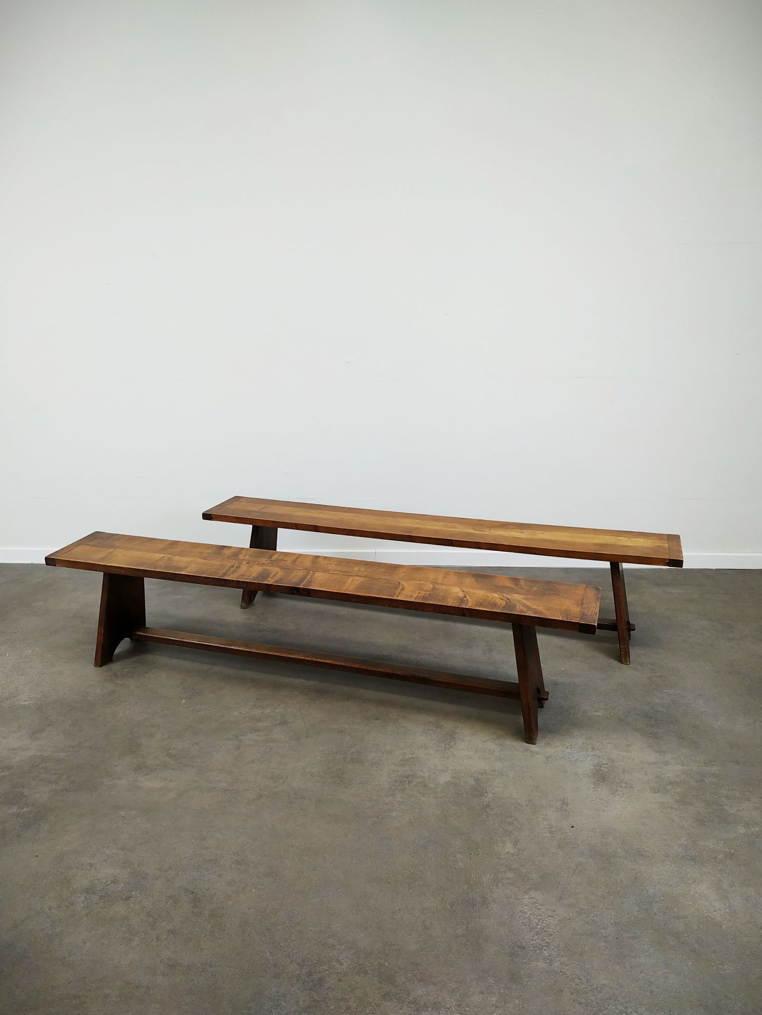 Pair of farm benches 200 cm